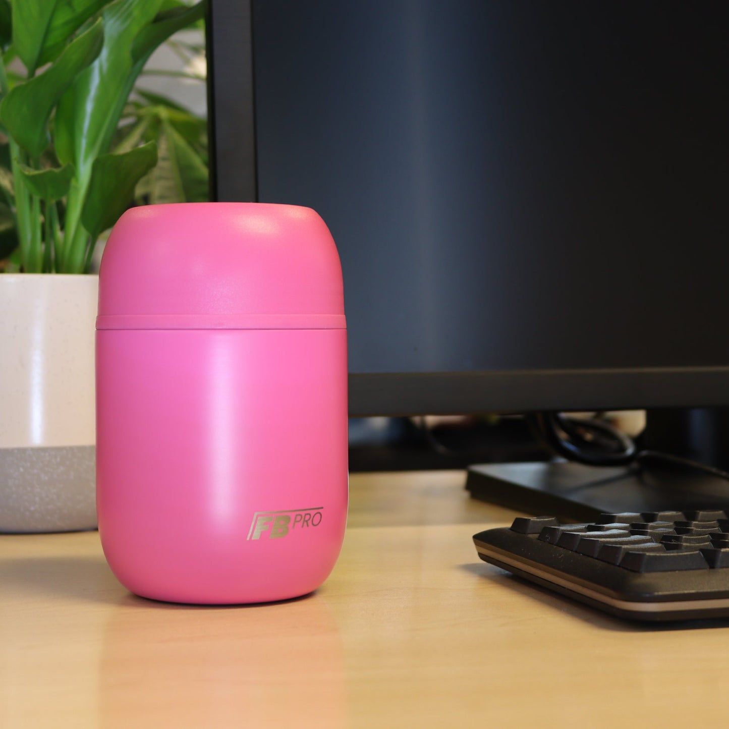 Thermos voedsel container - Thermoskan - 420ml - Roze