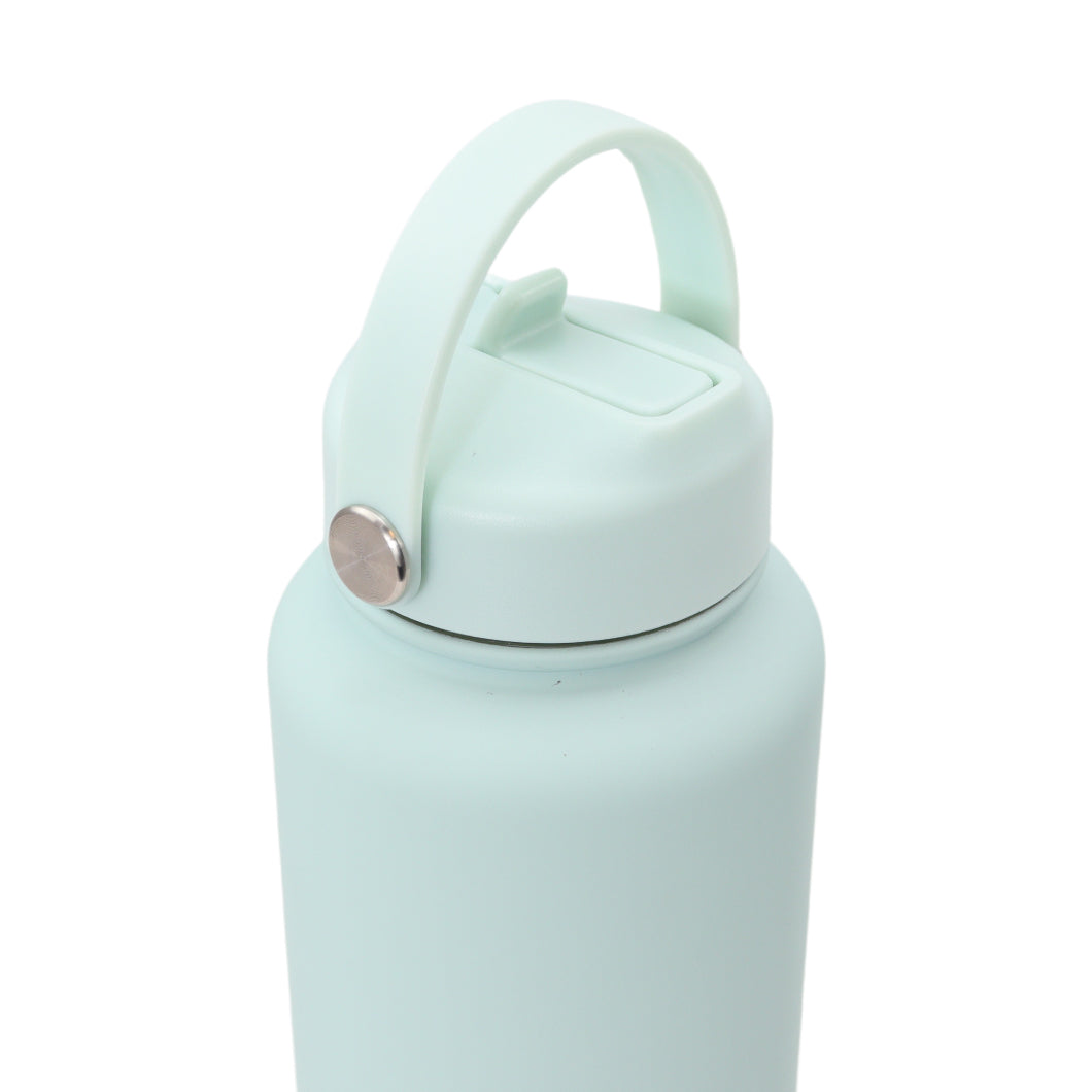 Thermos waterfles - Isolerende Waterfles - Drinkfles - 1 L - Pastel Blauw