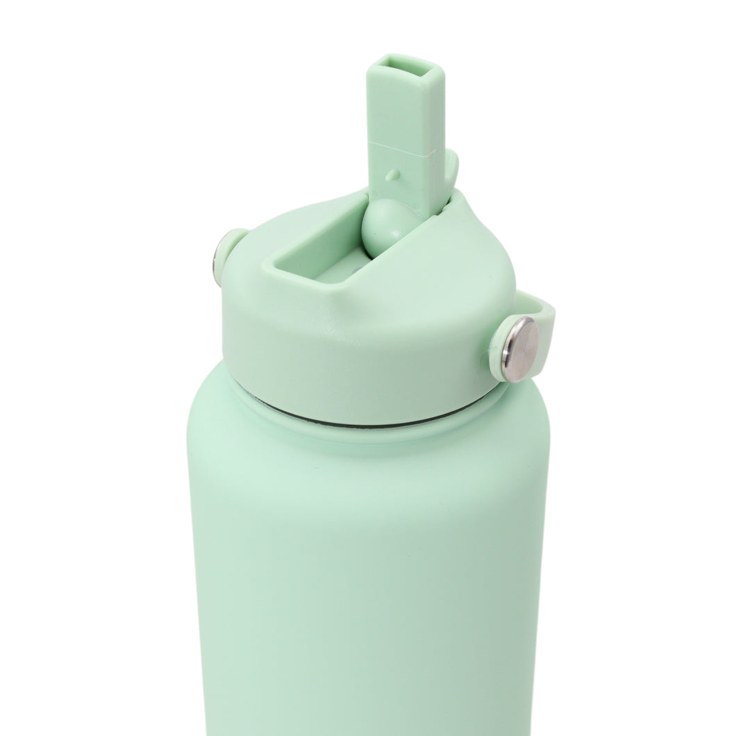 Thermos waterfles - Isolerende Waterfles - Drinkfles - 1 L - Groen