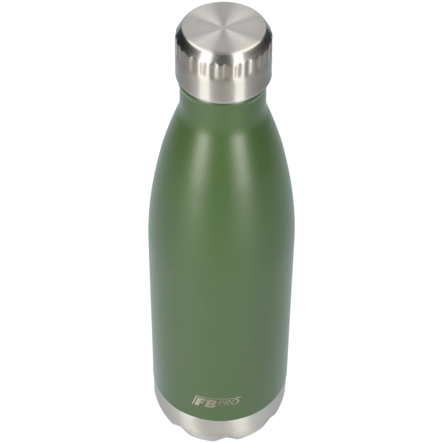 RVS Thermosfles - Thermoskan - Waterfles 500ml - Gras Groen - Grass Green