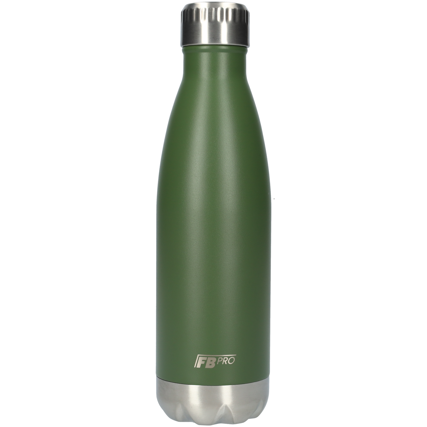 RVS Thermosfles - Thermoskan - Waterfles 500ml - Gras Groen - Grass Green