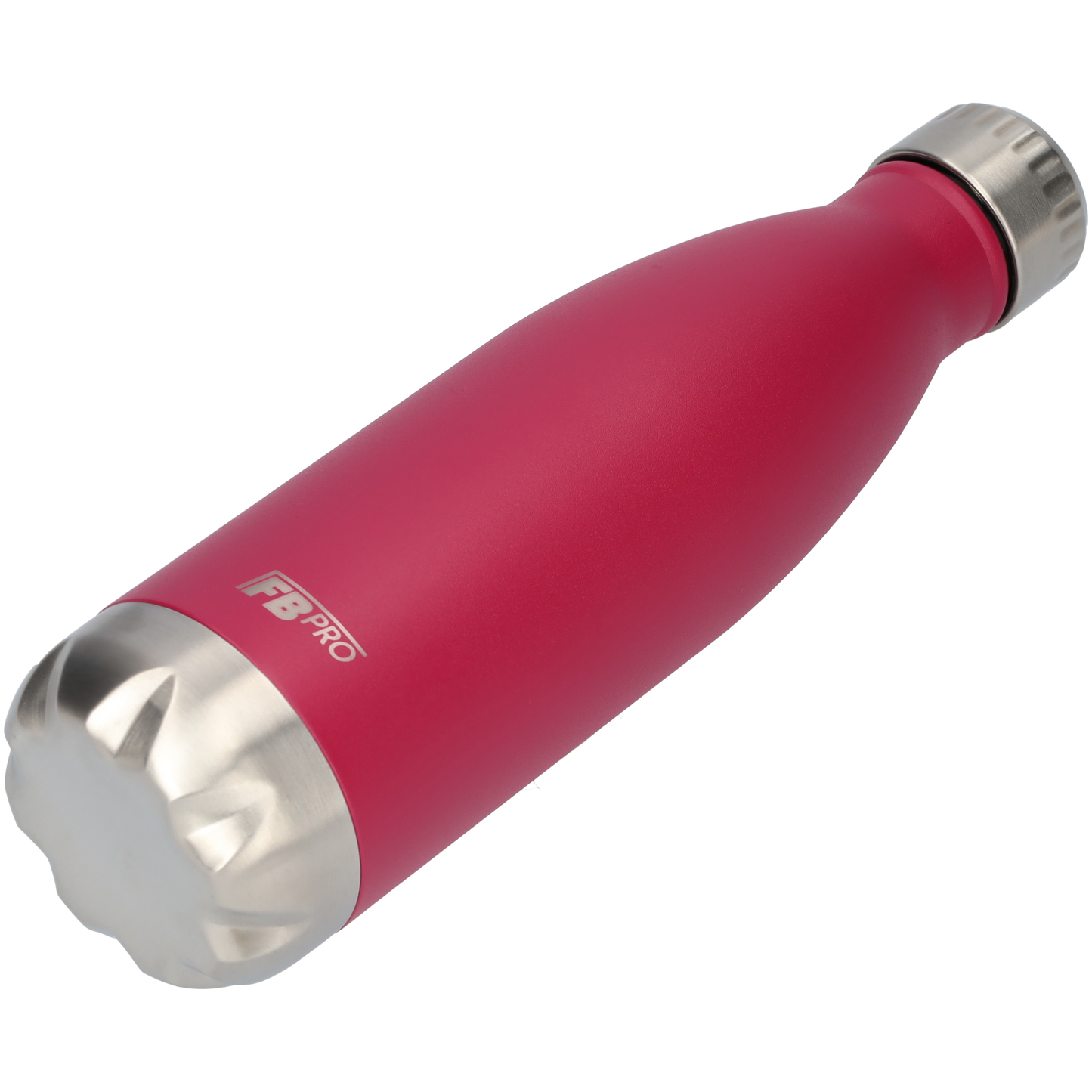 RVS Thermosfles - Thermoskan - Waterfles 500ml - Fuchsia Rood - Fuchsia Red