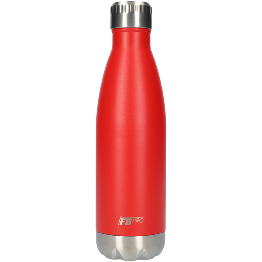 RVS Thermosfles - Waterfles - Drinkfles 500ml - Rood - China Red