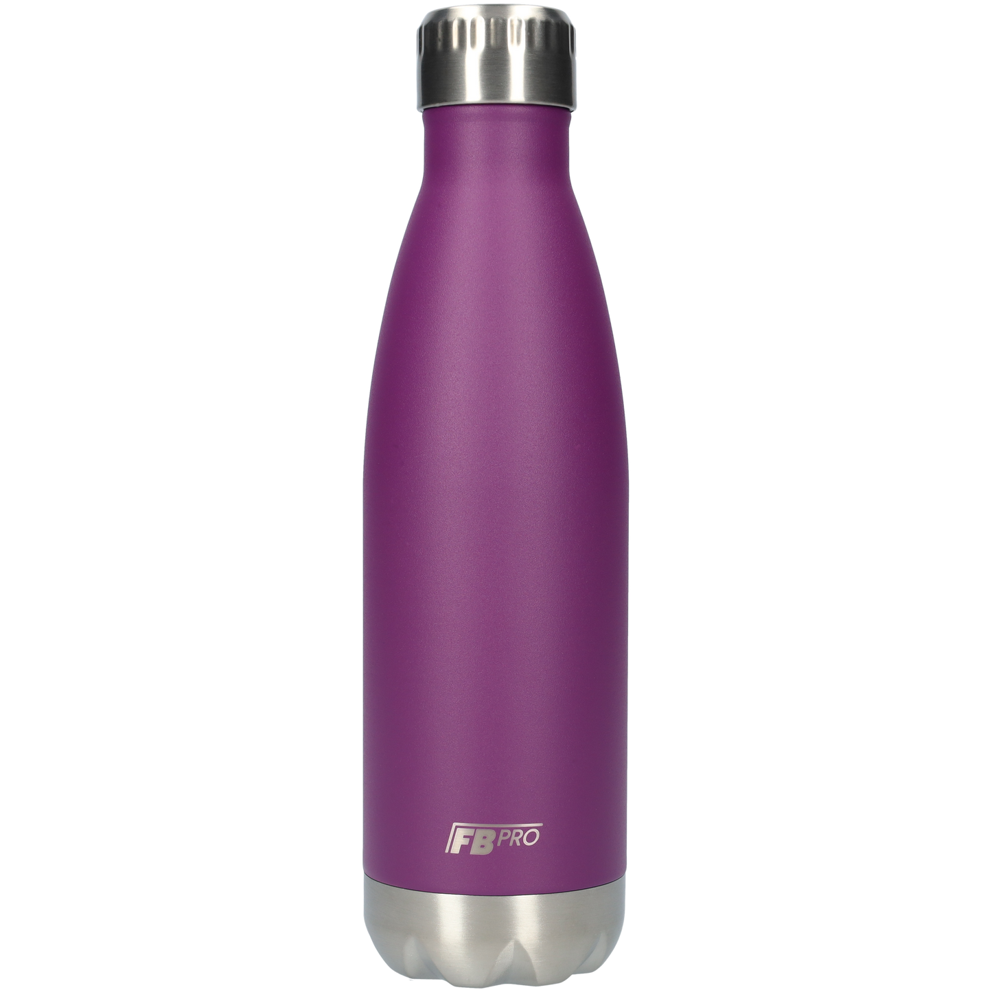 RVS Thermosfles - Waterfles - Drinkfles 500ml - Paars - Dark Purple