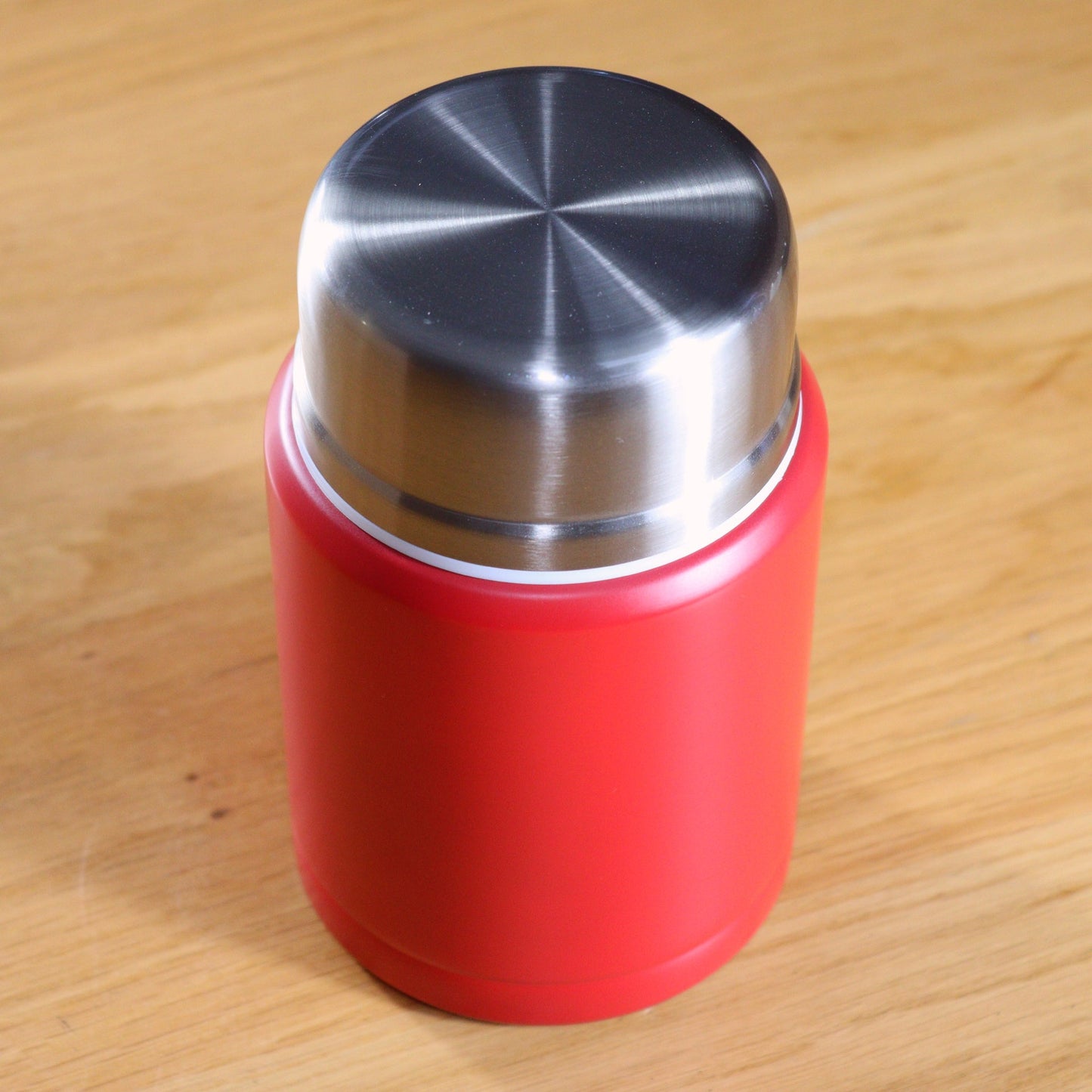 Rode Thermos Voedselcontainer - Thermoskan - Rood - 450ml