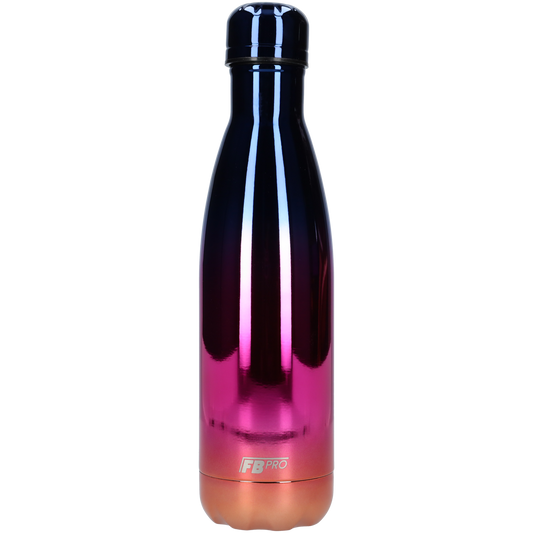 Thermosfles - Waterfles - Drinkfles slank 500ml - Chrome Summer Night Pink- Chrome Pink