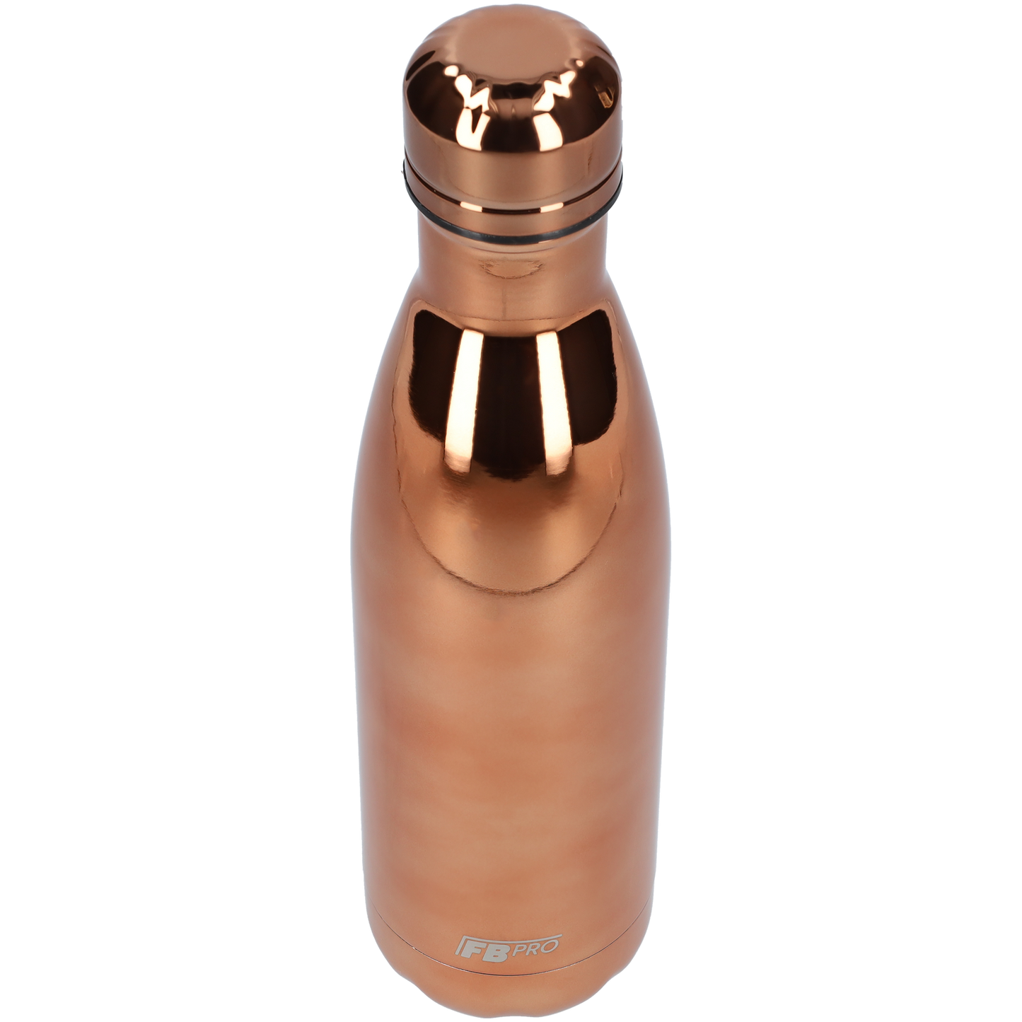 Thermosfles - Waterfles - Drinkfles slank 500 ml - Rose Gold - Roos Goud