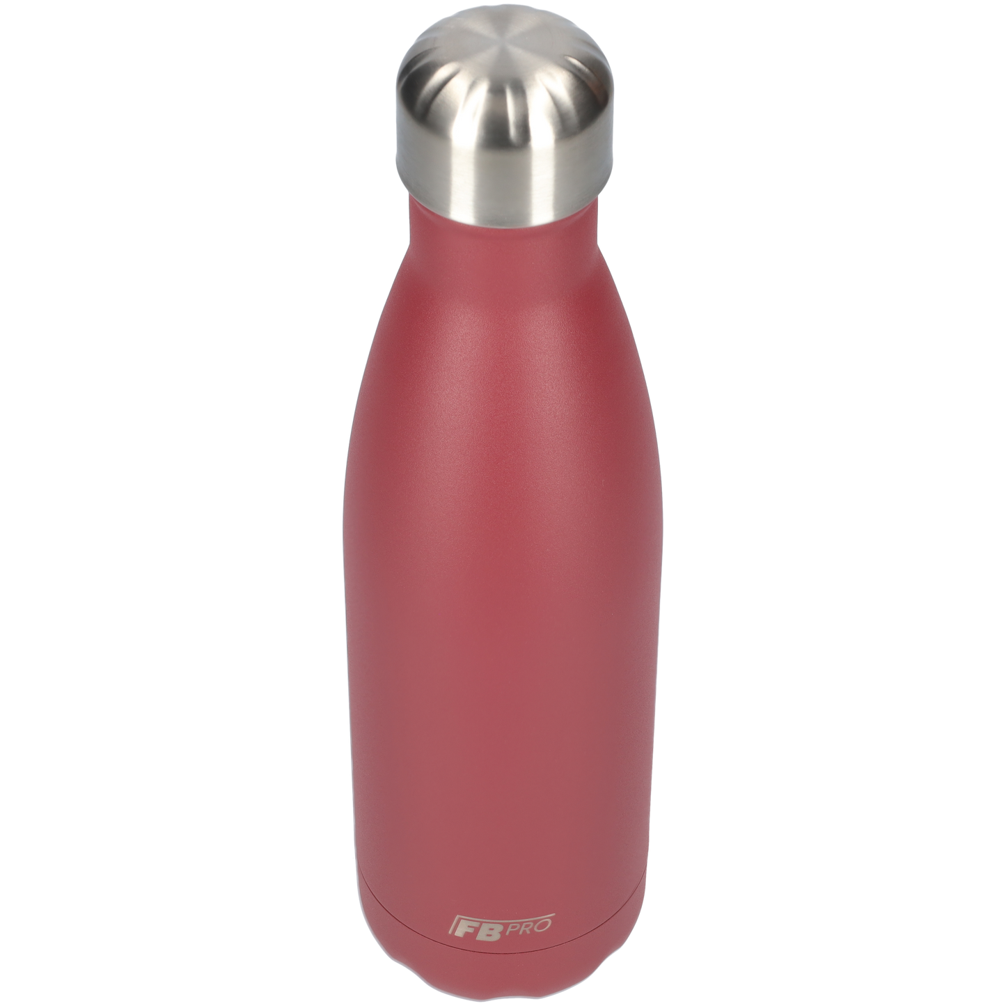 Thermosfles - Waterfles - Drinkfles slank 500ml - Matte Bordeaux Red- Mat Bordeaux Rood