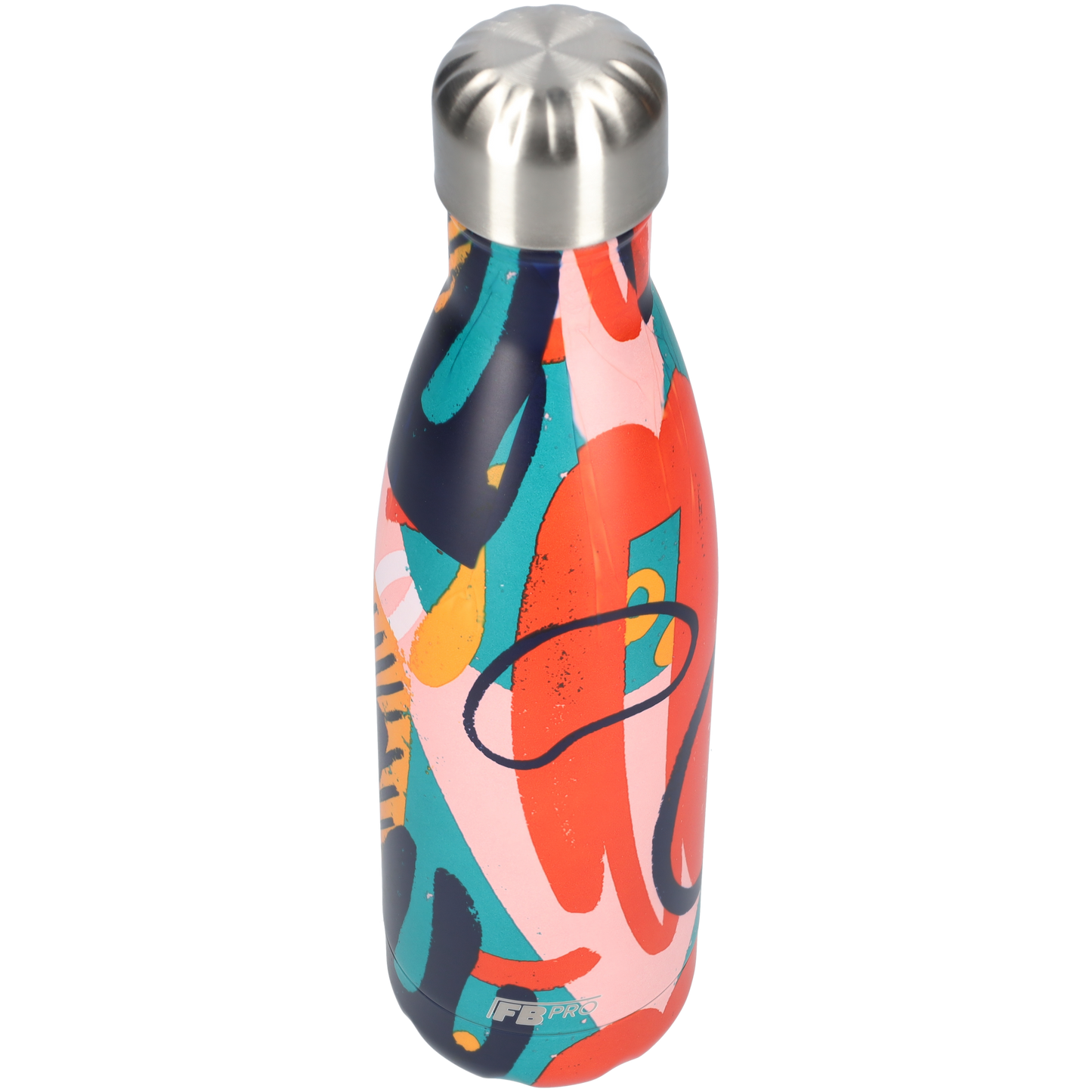 Thermosfles - Waterfles - Drinkfles slank 500ml - Colour Flow - Kleuren Flow