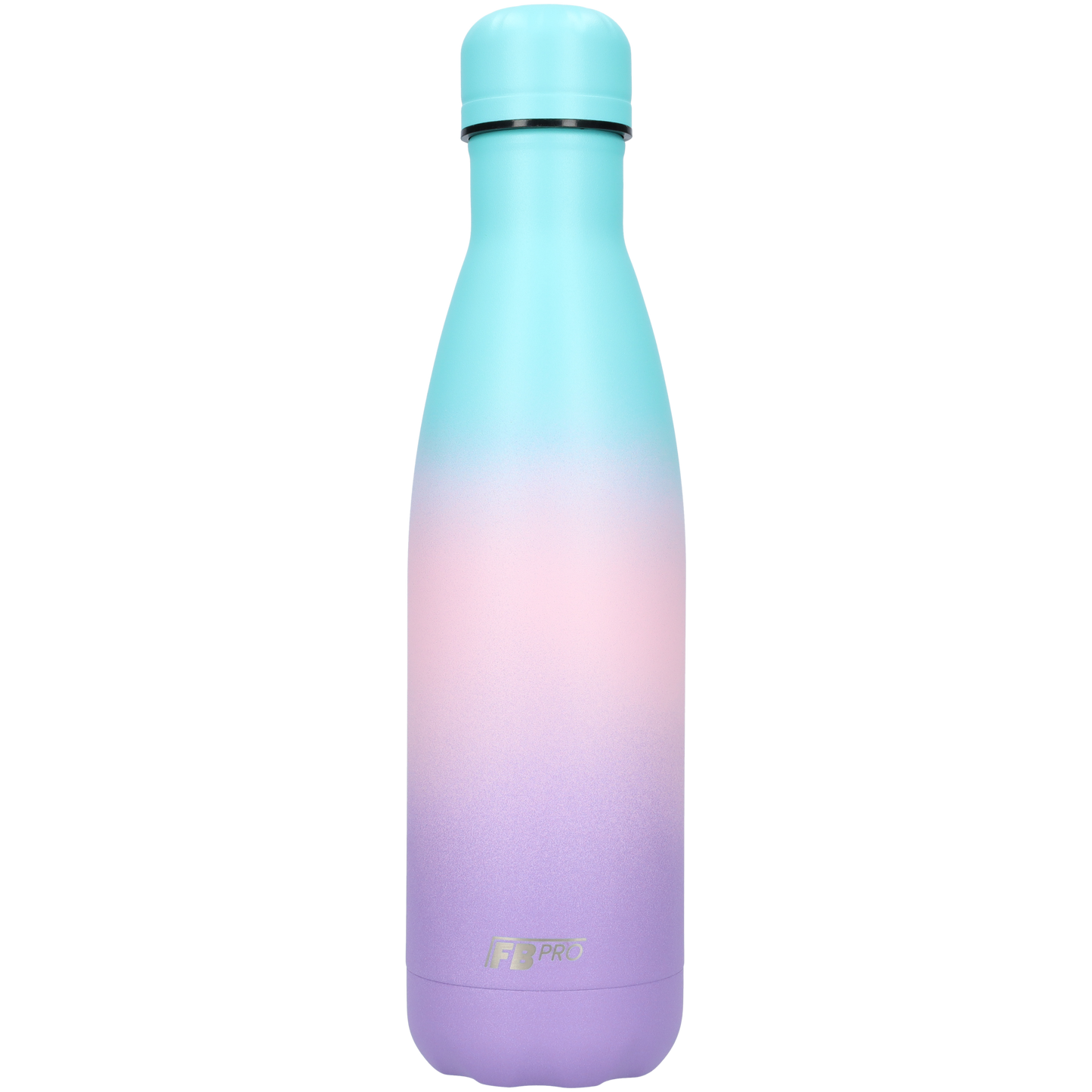 Thermosfles - Waterfles - Drinkfles slank 500ml - Light Blue Purple - Licht Blauw Paars