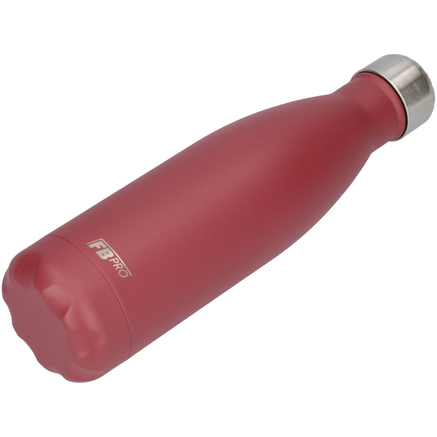 Thermosfles - Waterfles - Drinkfles slank 500ml - Matte Bordeaux Red- Mat Bordeaux Rood