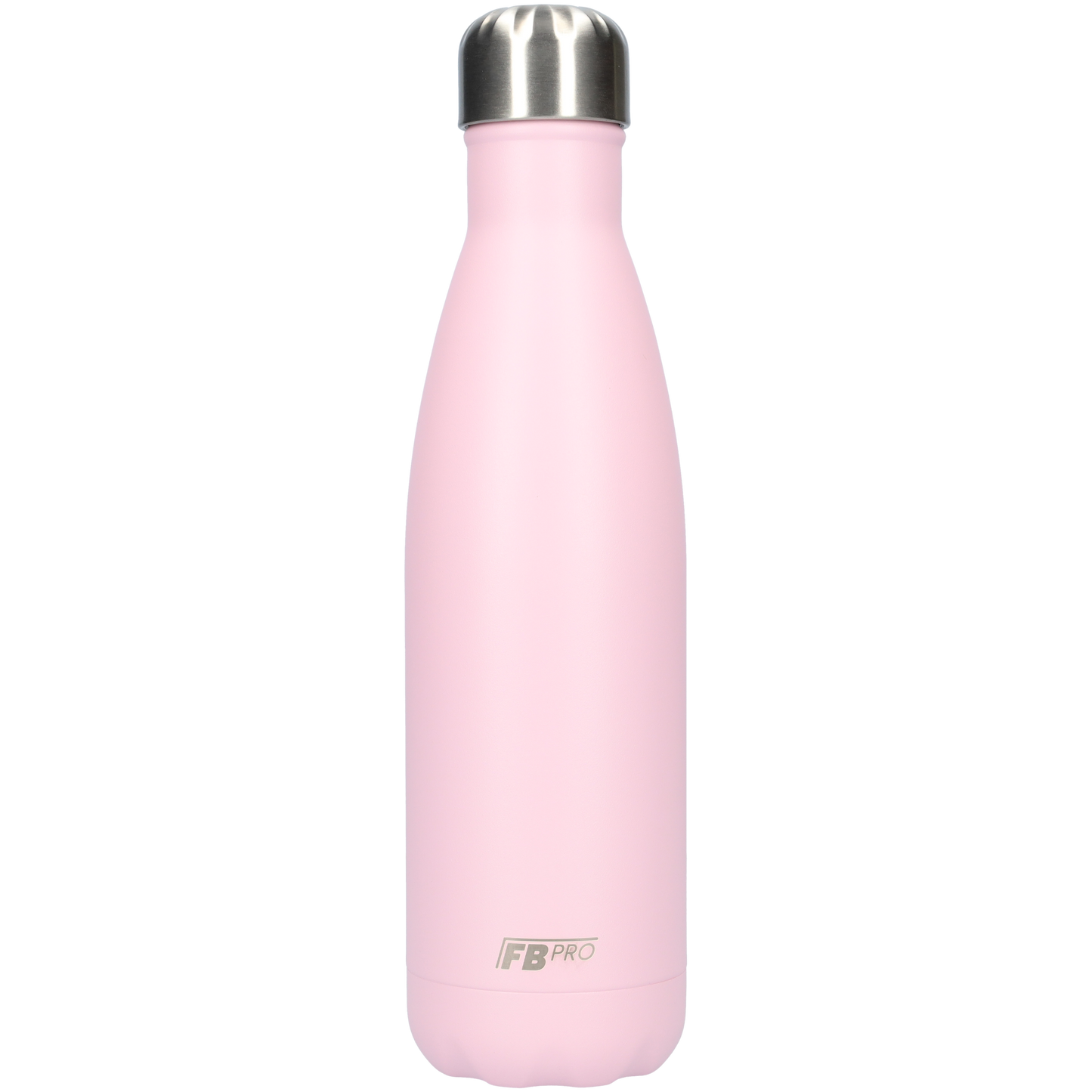 Thermosfles - Waterfles - Drinkfles slank 500ml - Matte Baby Pink - Mat Baby Roze