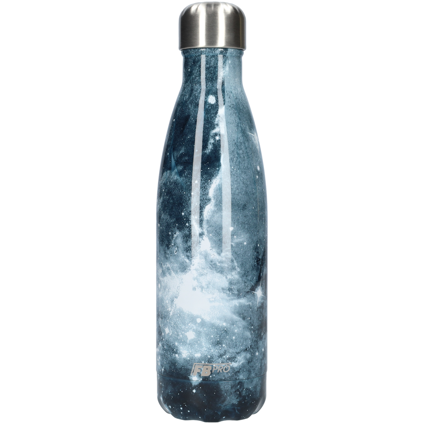 Thermosfles - Waterfles - Drinkfles slank 500ml - Dark Sea Galaxy - Donkere Sterrenhemel