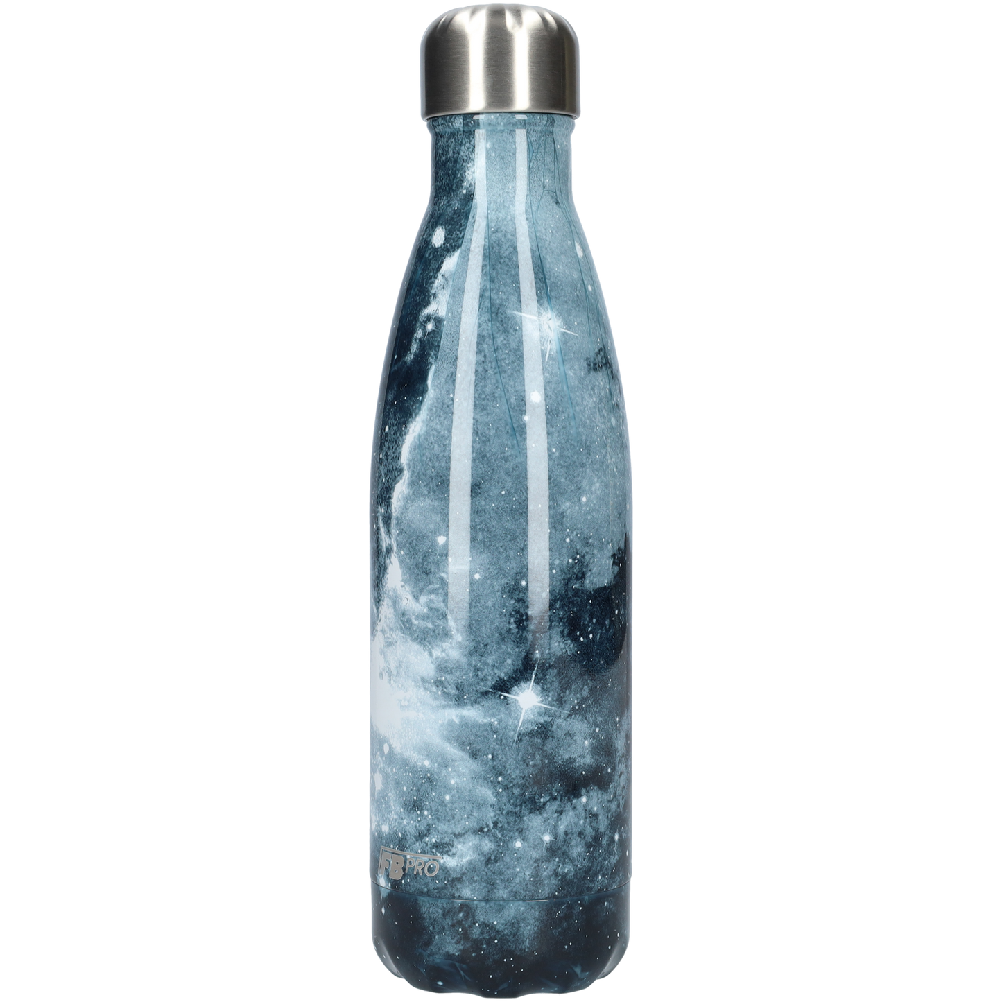 Thermosfles - Waterfles - Drinkfles slank 500ml - Dark Sea Galaxy - Donkere Sterrenhemel