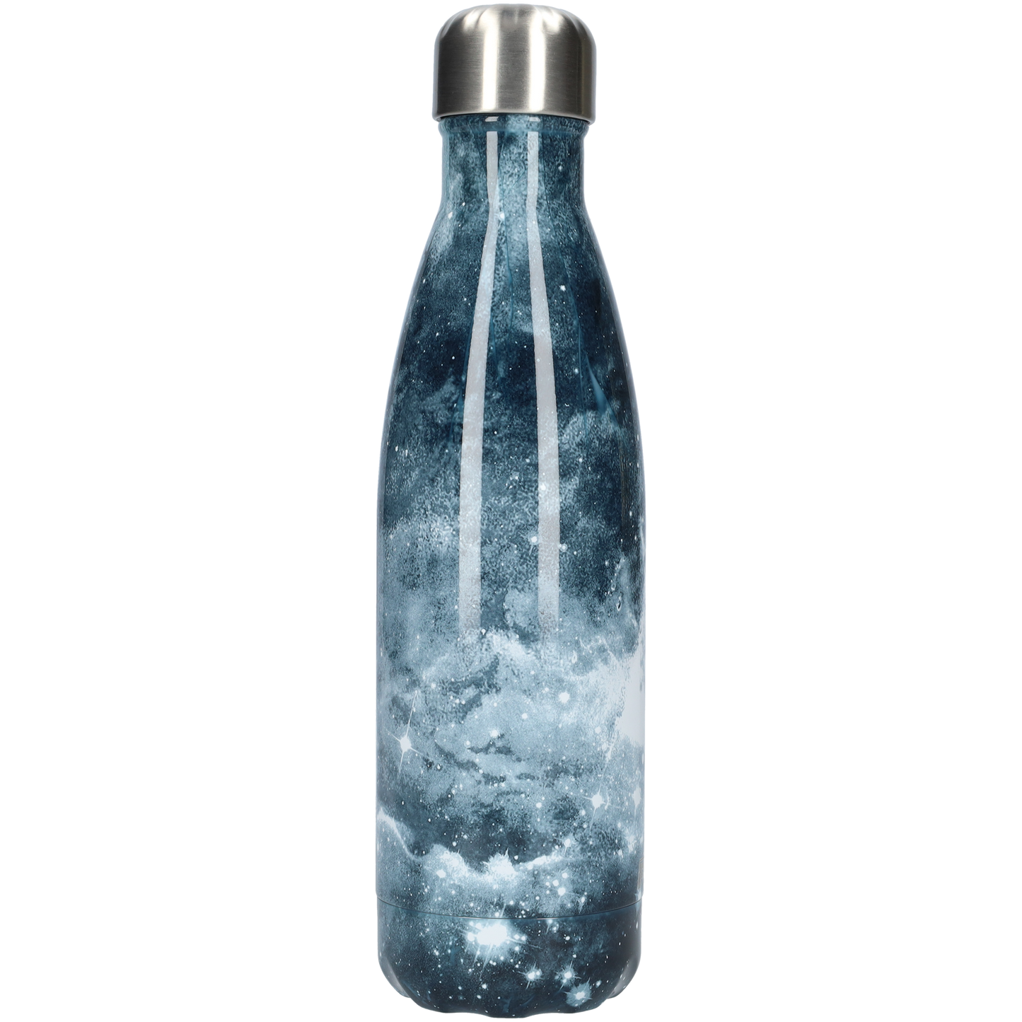 Thermosfles - Waterfles - Drinkfles slank 500ml - Dark Sea Galaxy - Donkere Sterrenhemel