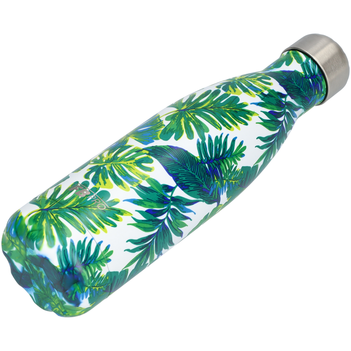 Thermosfles - Waterfles - Drinkfles slank 500ml - Tropical Leaves - Tropische Bladeren