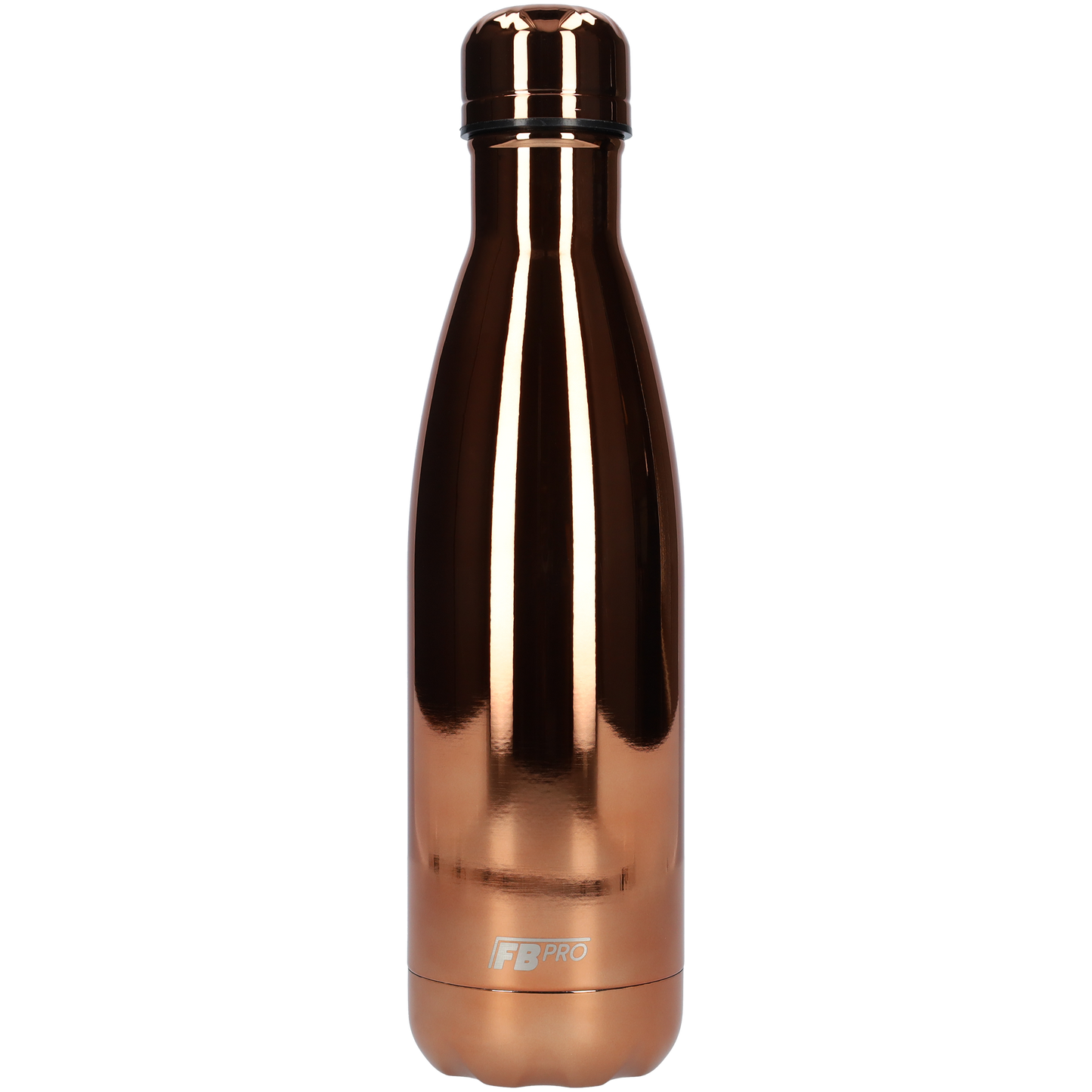 Thermosfles - Waterfles - Drinkfles slank 500 ml - Rose Gold - Roos Goud