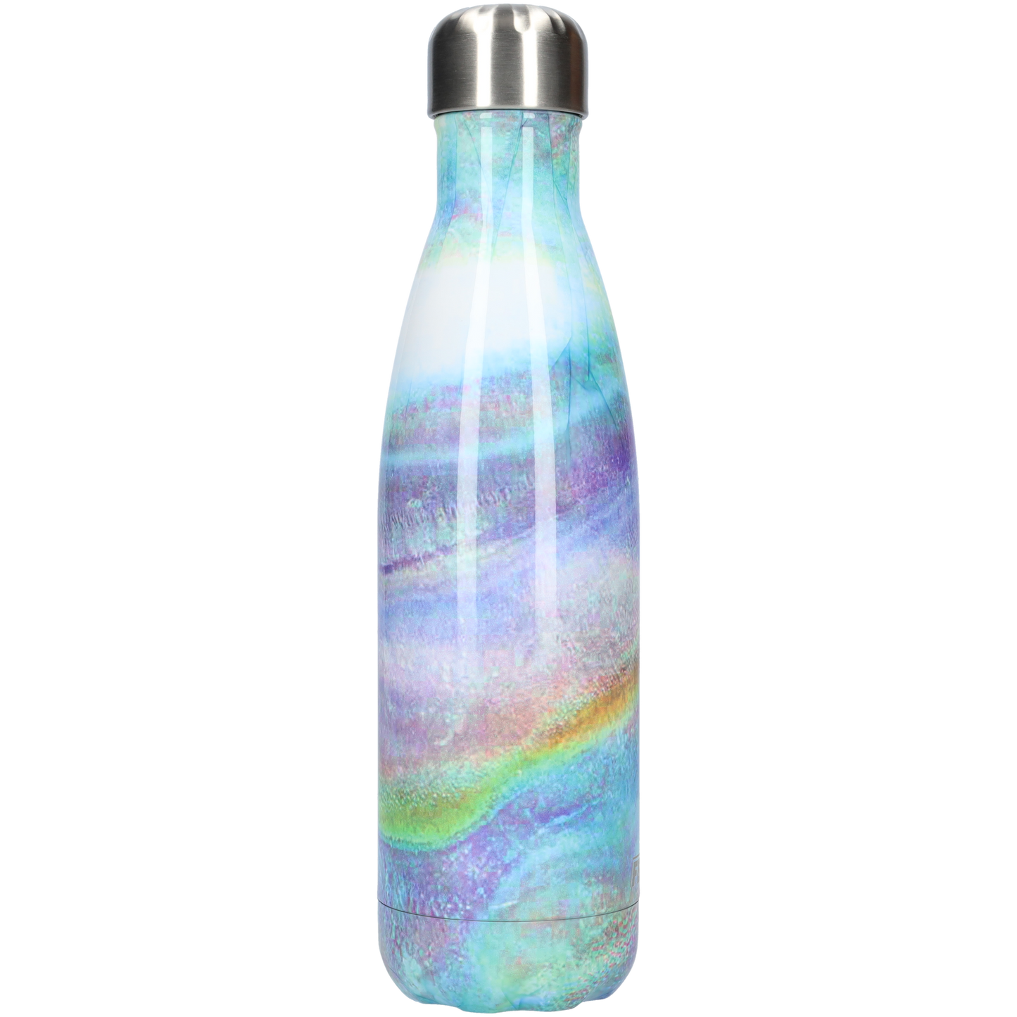 Thermosfles - Waterfles - Drinkfles slank 500ml - Galaxy Rainbow - Sterrenhemel Regenboogkleur