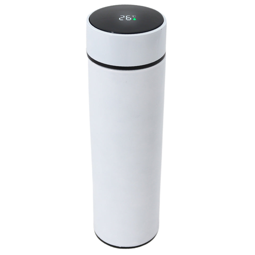 Smart Thermoskan - Met thee kruiden houder - Luxe thermos kan - Ice White - 500 ml