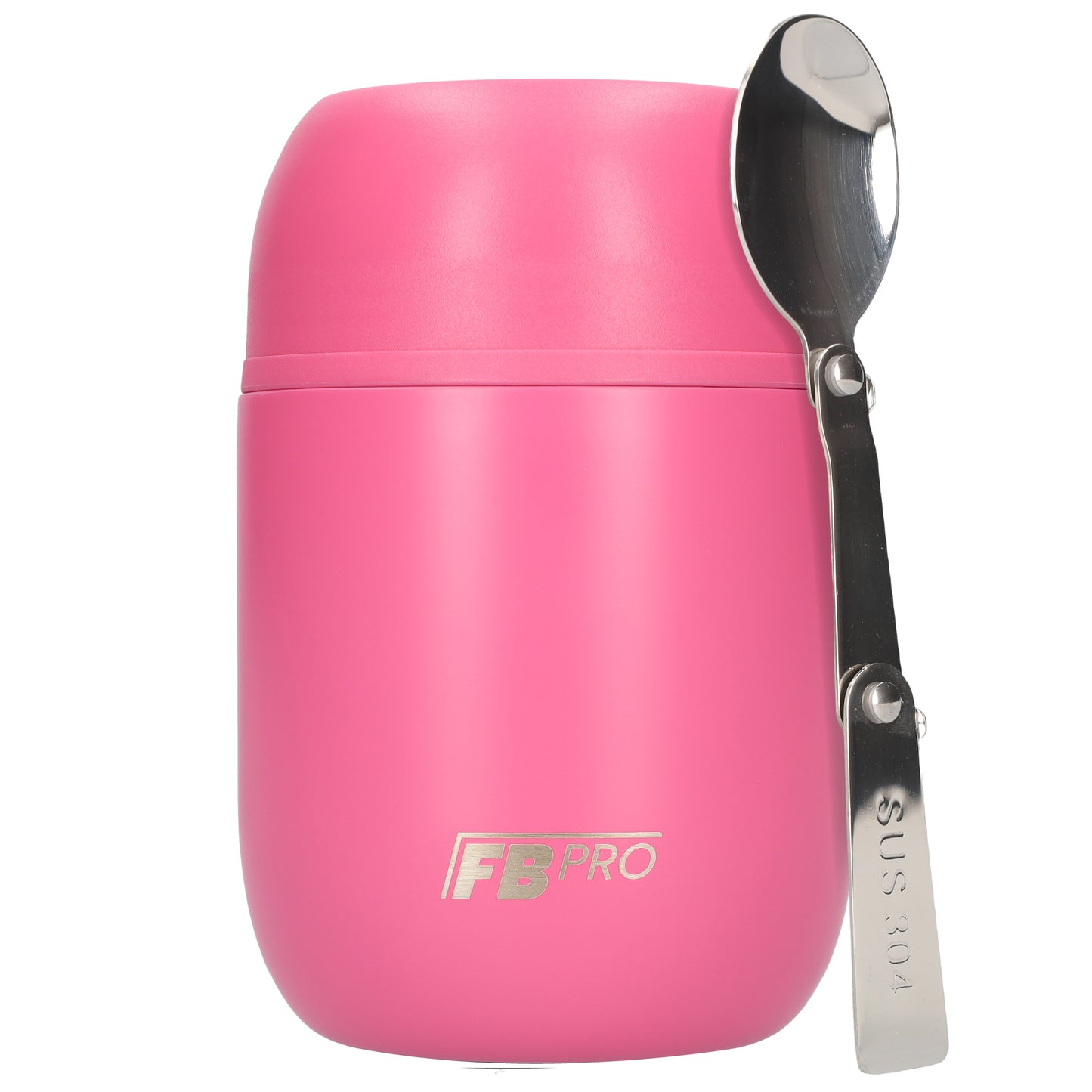 Thermos voedsel container - Thermoskan - 420ml - Roze