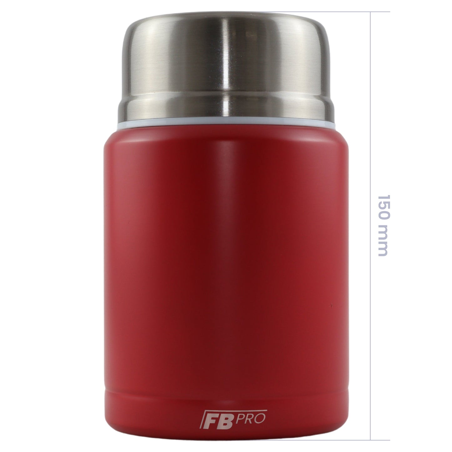 Rode Thermos Voedselcontainer - Thermoskan - Rood - 450ml