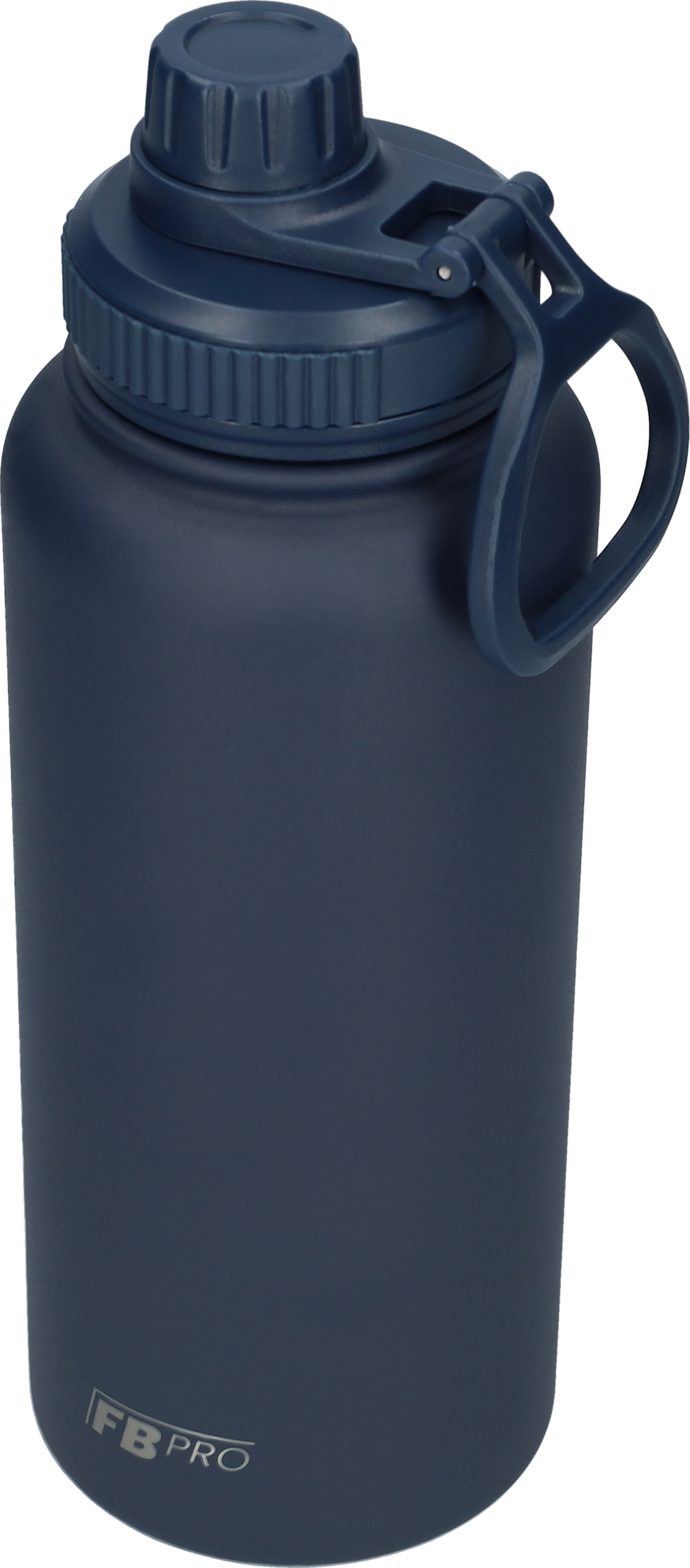 Thermos drinkfles 1 L - Isolerende Waterfles - Drinkfles met rietje - Donkerblauw