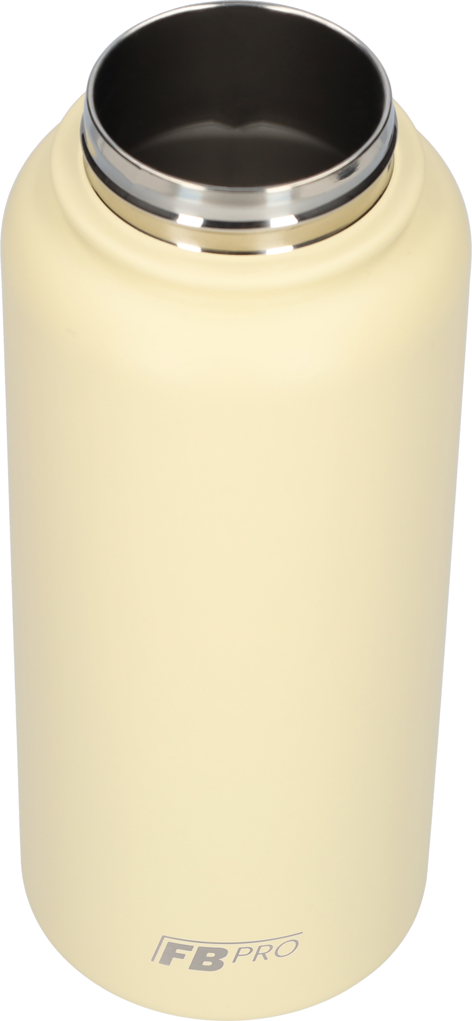 Thermos drinkfles 1 L - Isolerende Waterfles - Drinkfles met rietje - Beige