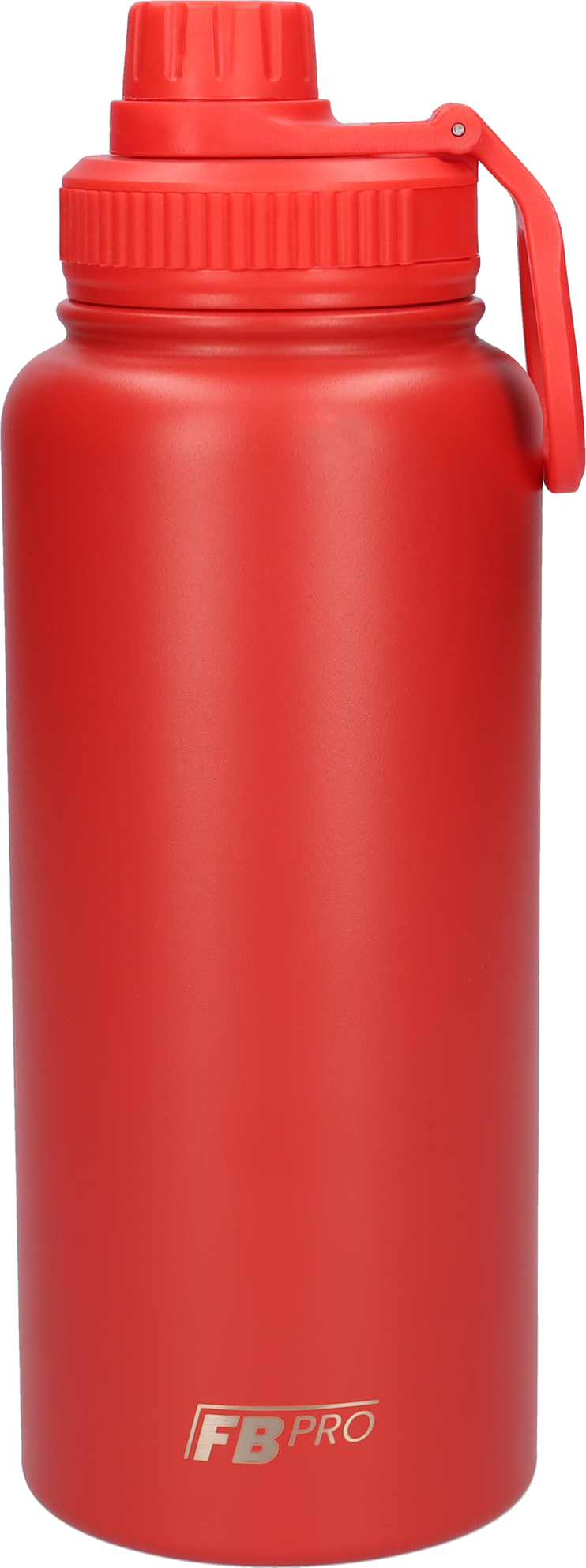 Thermos drinkfles 1 L - Isolerende Waterfles - Drinkfles met rietje - Rood