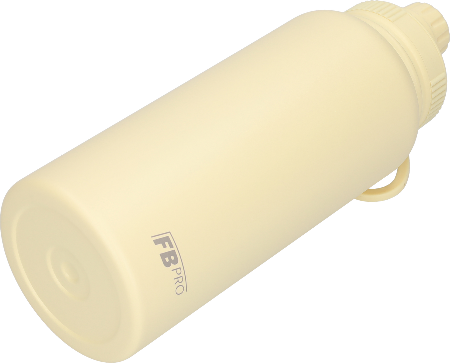 Thermos drinkfles 1 L - Isolerende Waterfles - Drinkfles met rietje - Beige