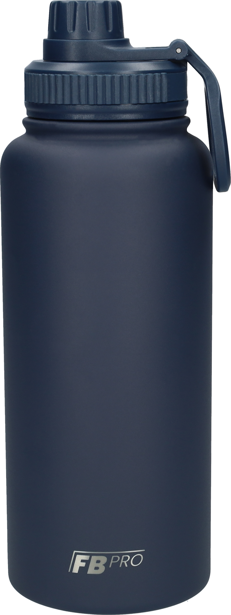 Thermos drinkfles 1 L - Isolerende Waterfles - Drinkfles met rietje - Donkerblauw