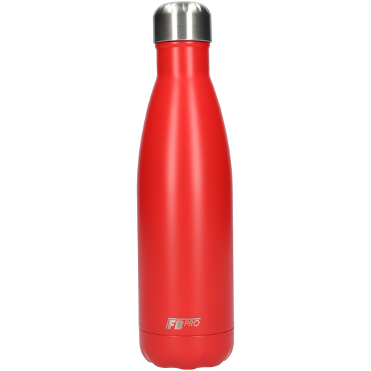 Thermosfles - Waterfles - Drinkfles slank 500ml - Charged Red - Opgeladen Rood