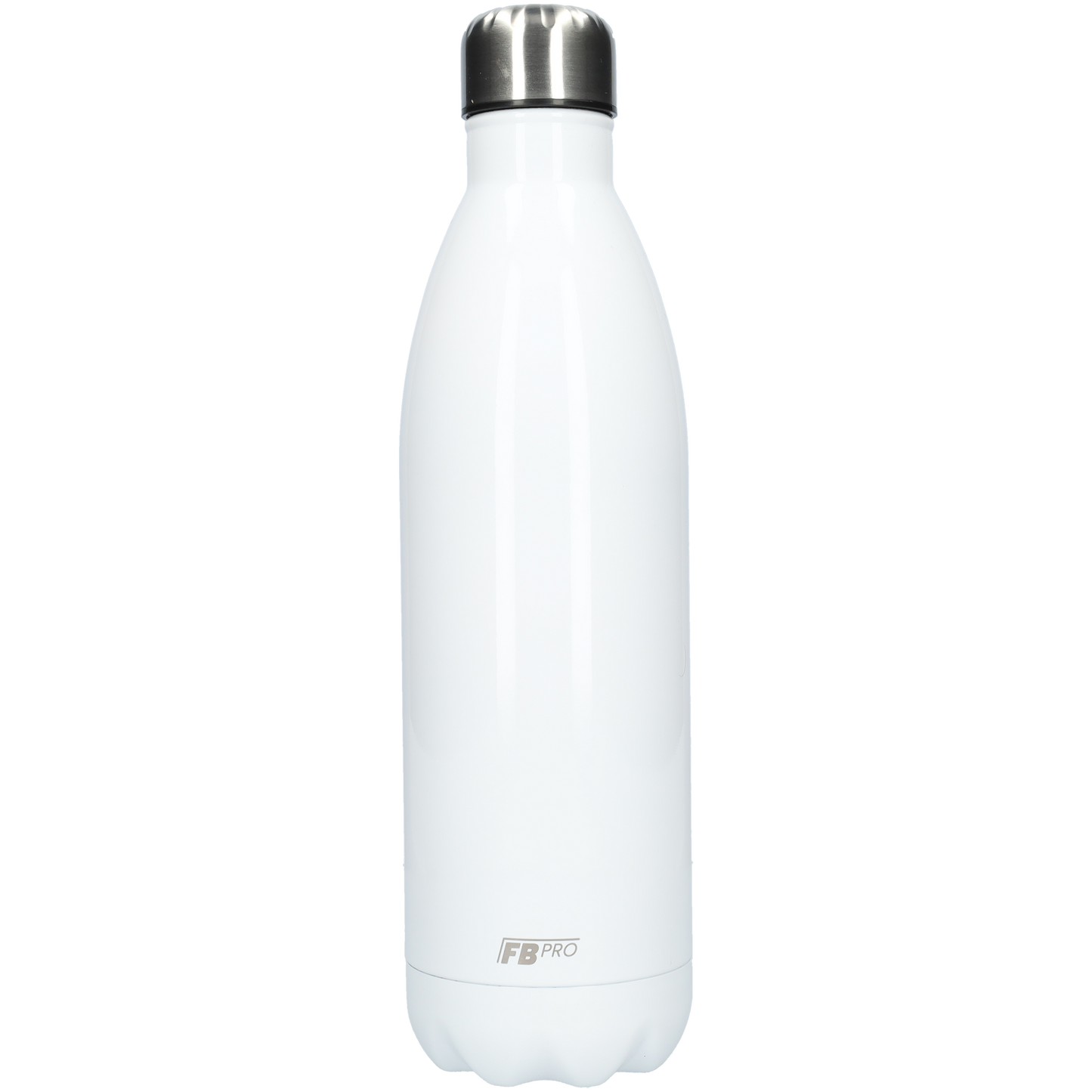 Thermosfles - Waterfles - Drinkfles slank 1000ml - White - Wit