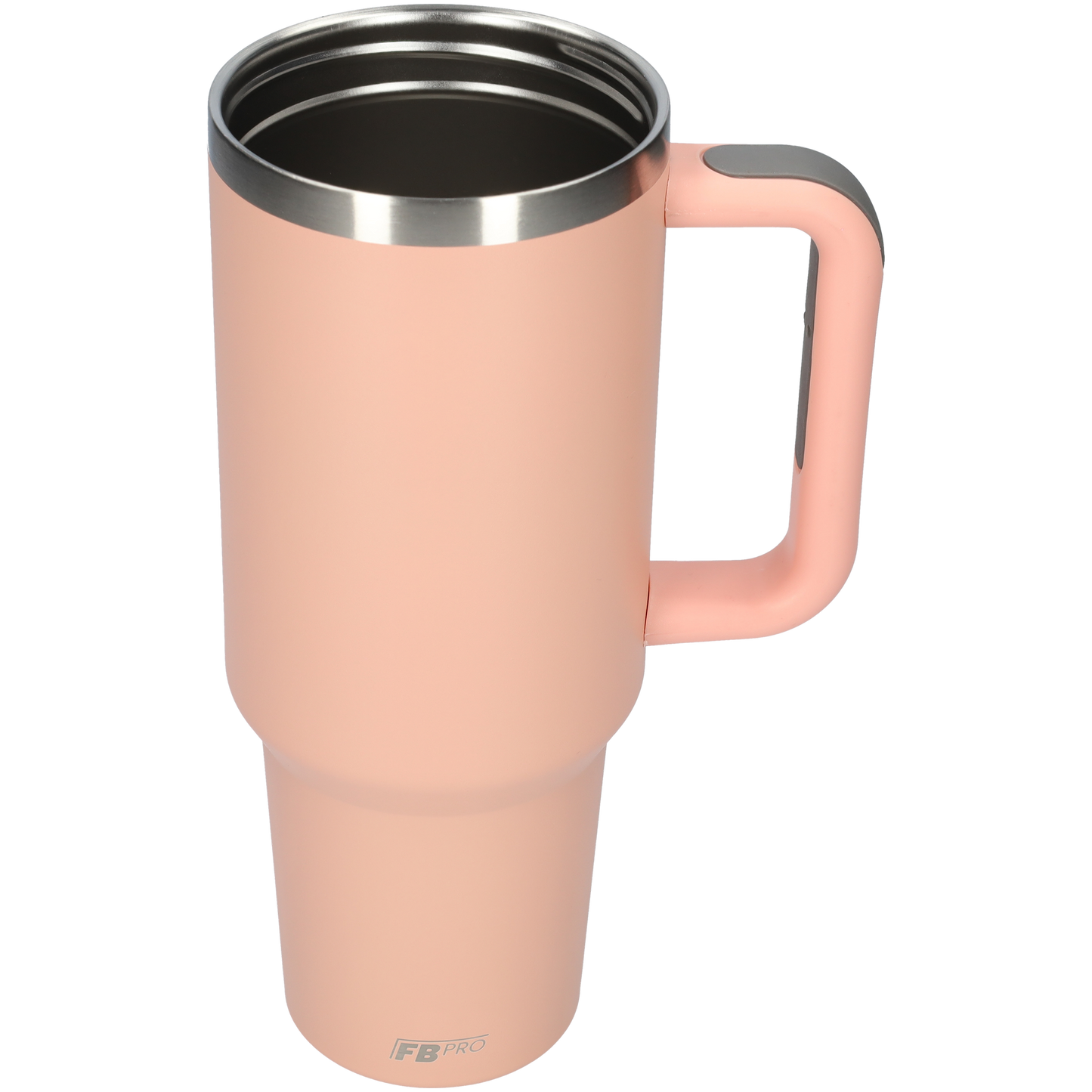 Thermos drinkbeker tumbler 1.2L met handvat en rietje - 1200 ML - Zalm Roze