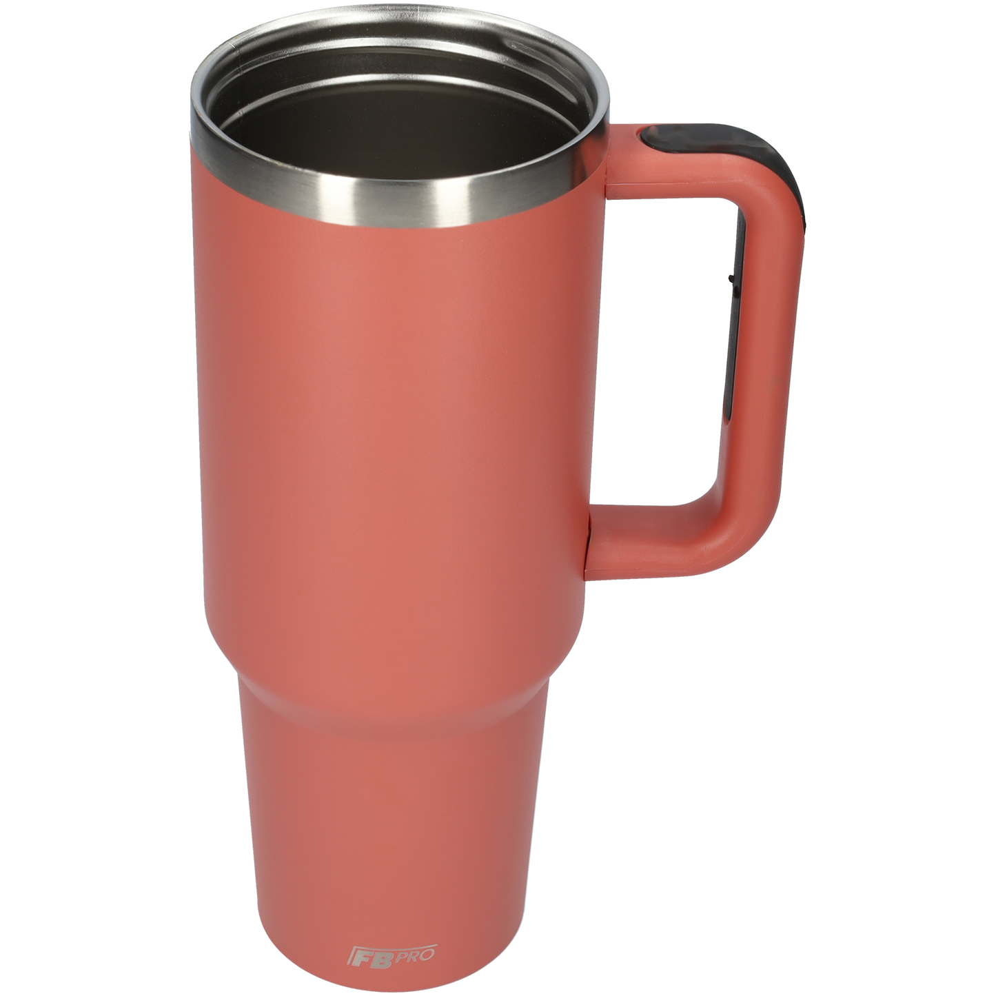 Thermos drinkbeker tumbler 1.2L met handvat en rietje - 1200 ML - Rood