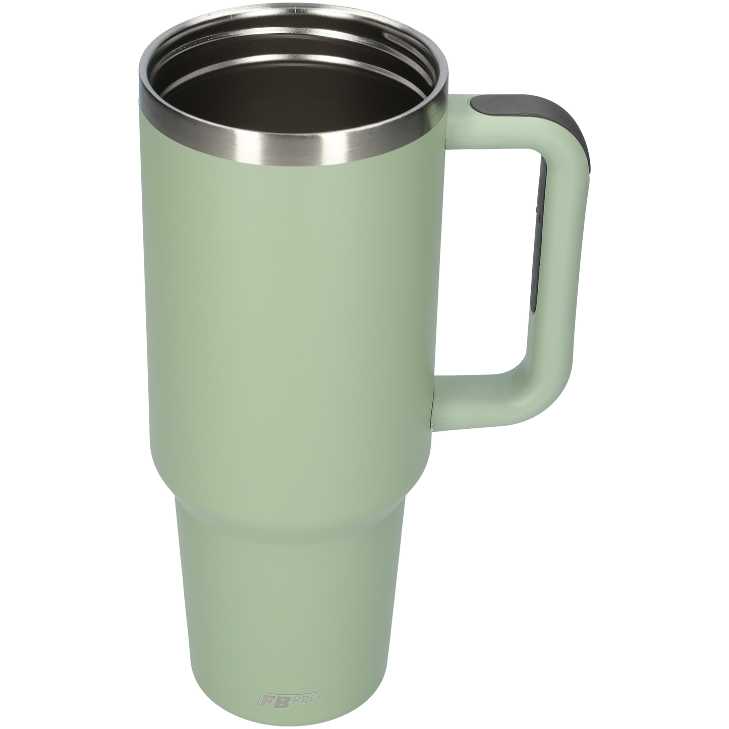 Thermos drinkbeker tumbler 1.2L met handvat en rietje - 1200 ML - Leger Groen