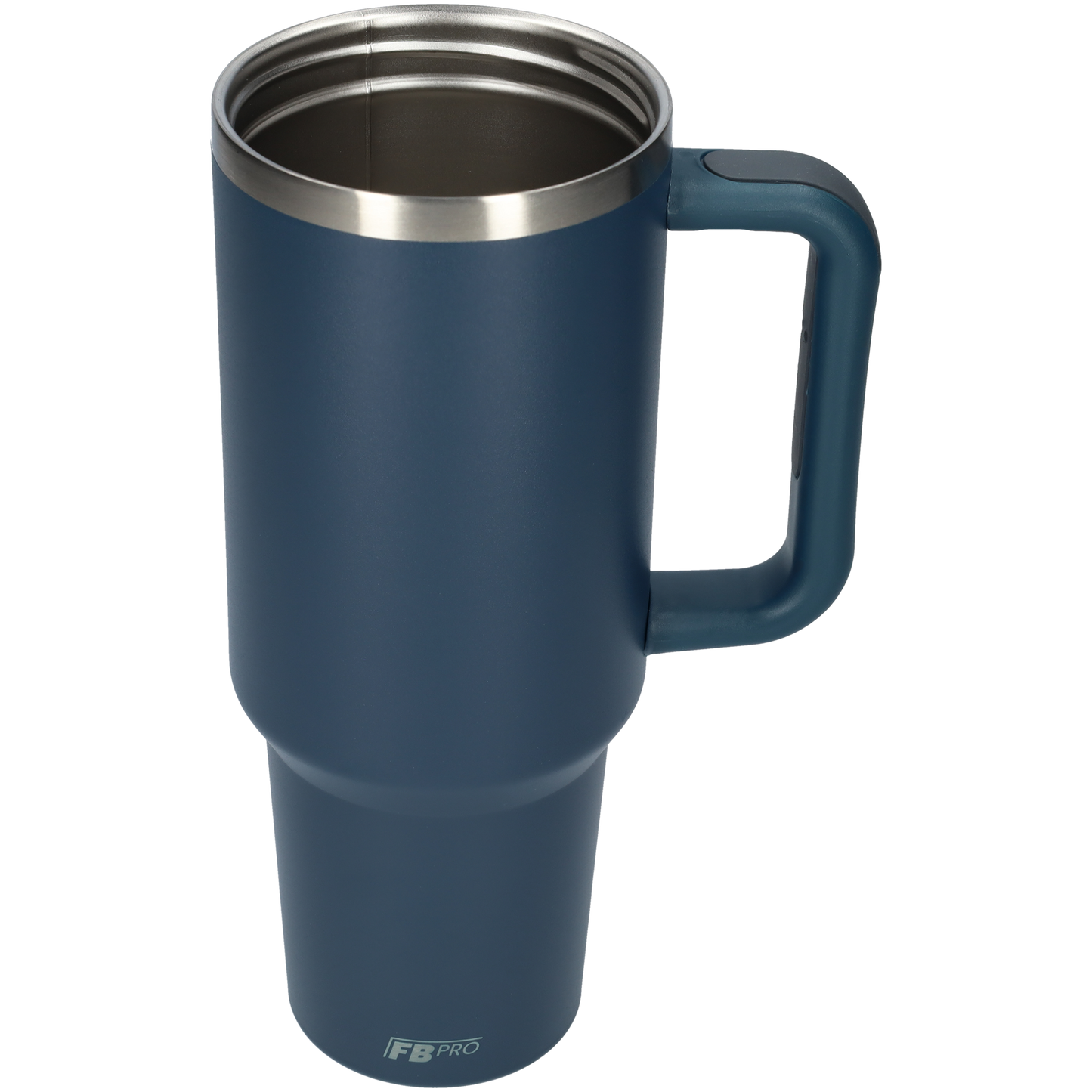 Thermos drinkbeker tumbler 1.2L met handvat en rietje - 1200 ML - Donker Blauw