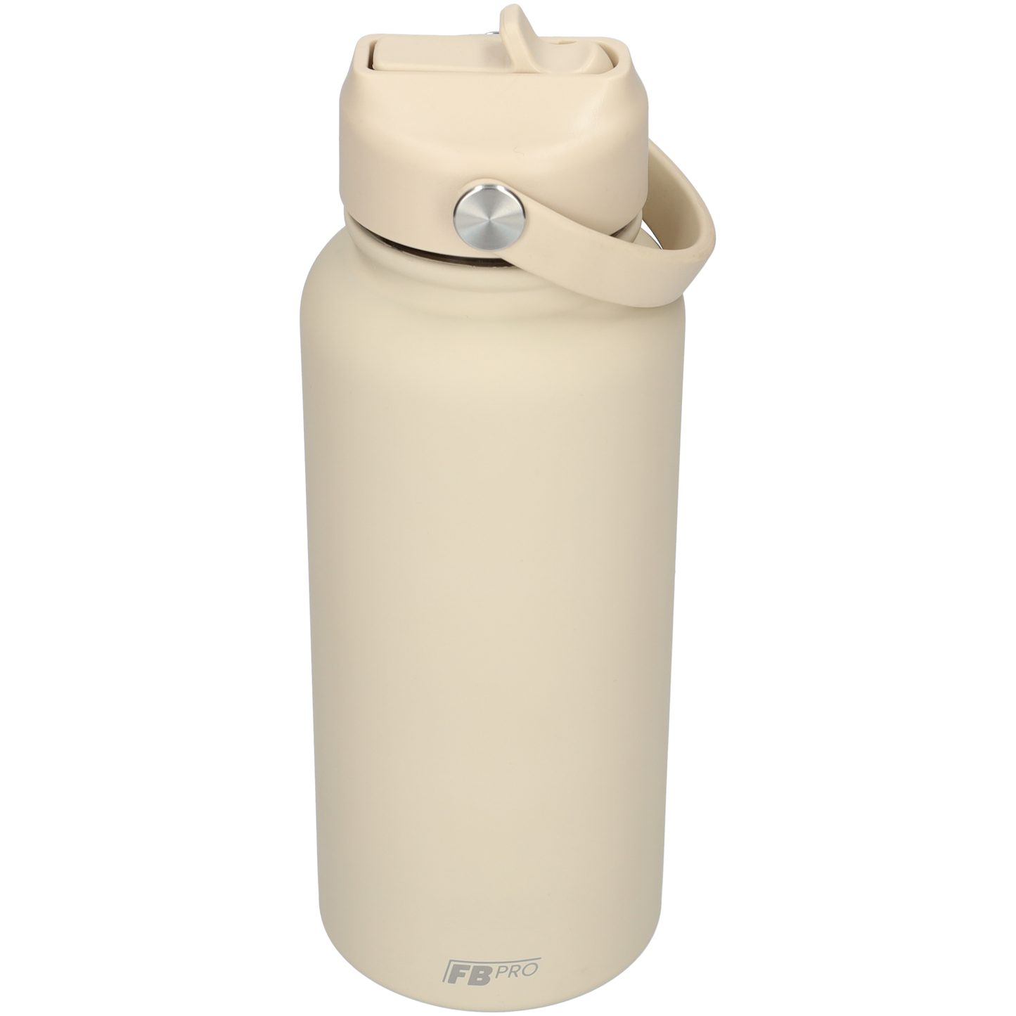 Thermos waterfles - Isolerende Waterfles - Drinkfles - 1 L - Beige