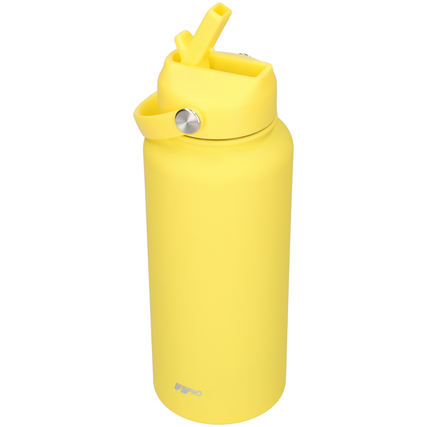 Thermos waterfles - Isolerende Waterfles - Drinkfles - 1 L - Lemon Yellow