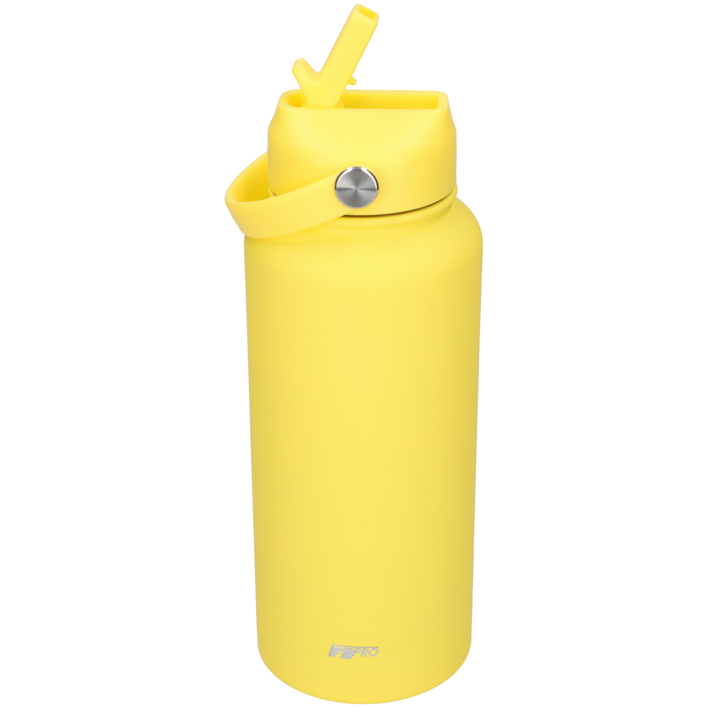 Thermos waterfles - Isolerende Waterfles - Drinkfles - 1 L - Lemon Yellow